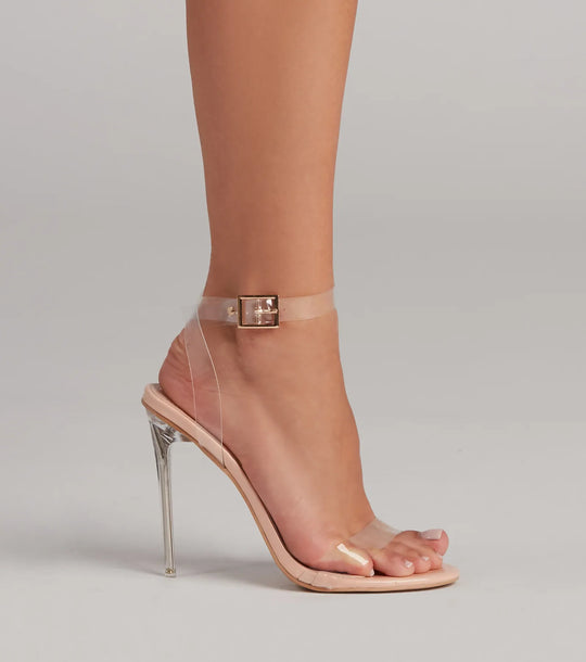 Przejrzyste Cele PVC Szpilki