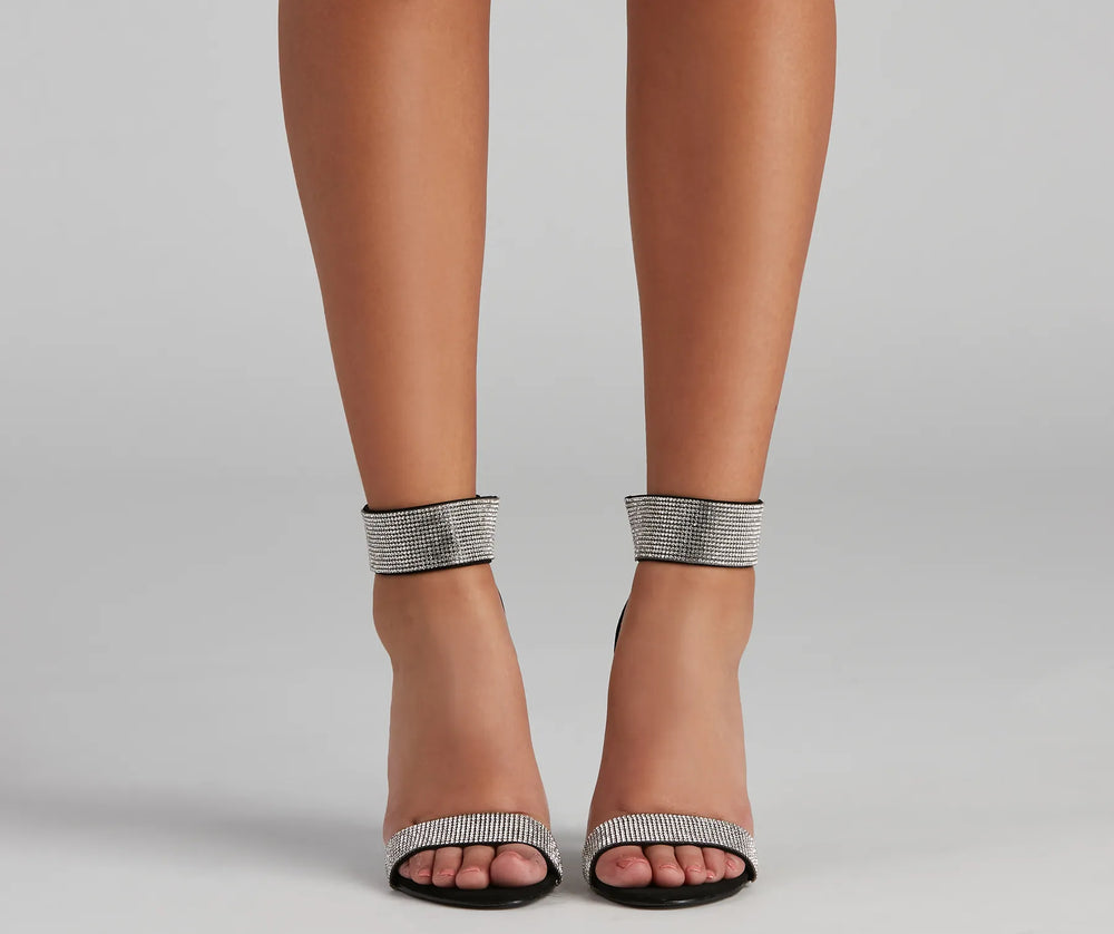 Kryształowe Szpilki Glam Struck