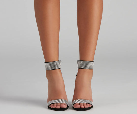 Kryształowe Szpilki Glam Struck