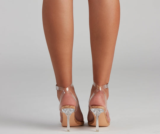 Pop de Kurk PVC Wrap Enkels Stilettos