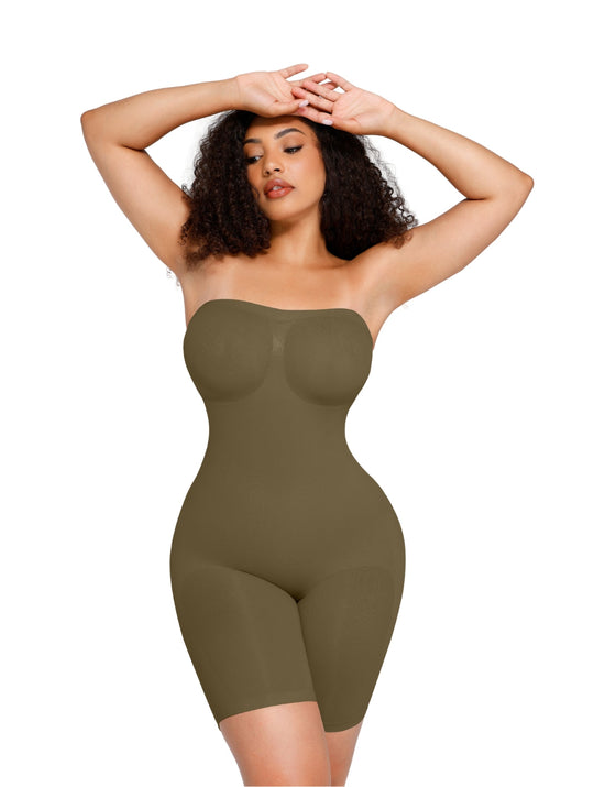 Bodysuit Modelujący Bez Ramiączek