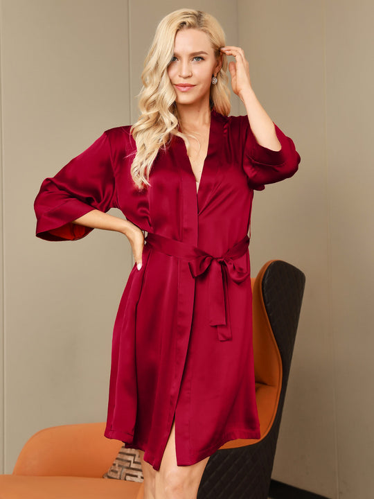 Alodia - Elegancki Miękki Komfort Damski Szlafrok