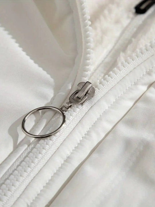 Chloé | Ciepła kurtka zimowa z zamkiem błyskawicznym – Komfort i styl na zimne dni