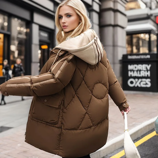 Gisela | Kurtka puchowa – Styl i ciepło