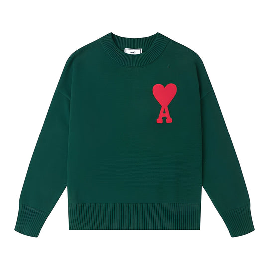 Sweter z Wzorem Serca dla Kobiet | Idealny na Codzienne Użytkowanie