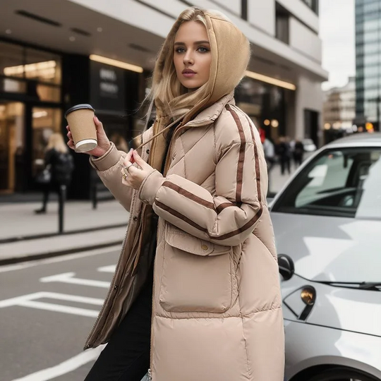 Gisela | Kurtka puchowa – Styl i ciepło