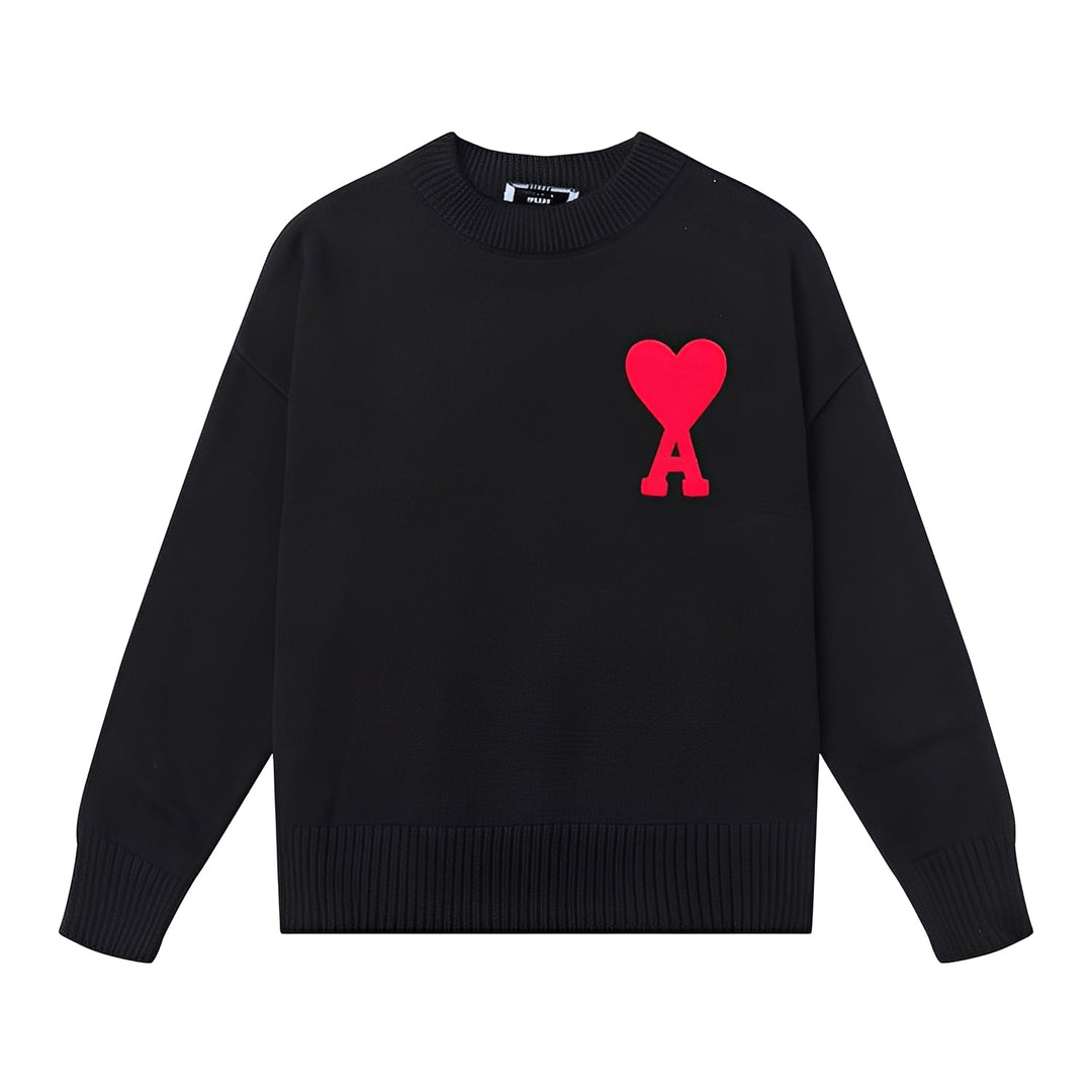 Sweter z Wzorem Serca dla Kobiet | Idealny na Codzienne Użytkowanie