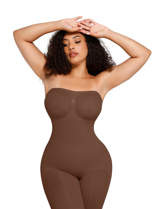 Bodysuit Modelujący Bez Ramiączek