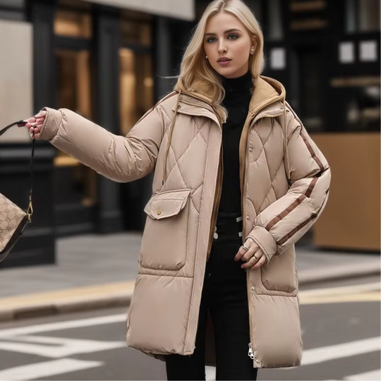 Gisela | Kurtka puchowa – Styl i ciepło