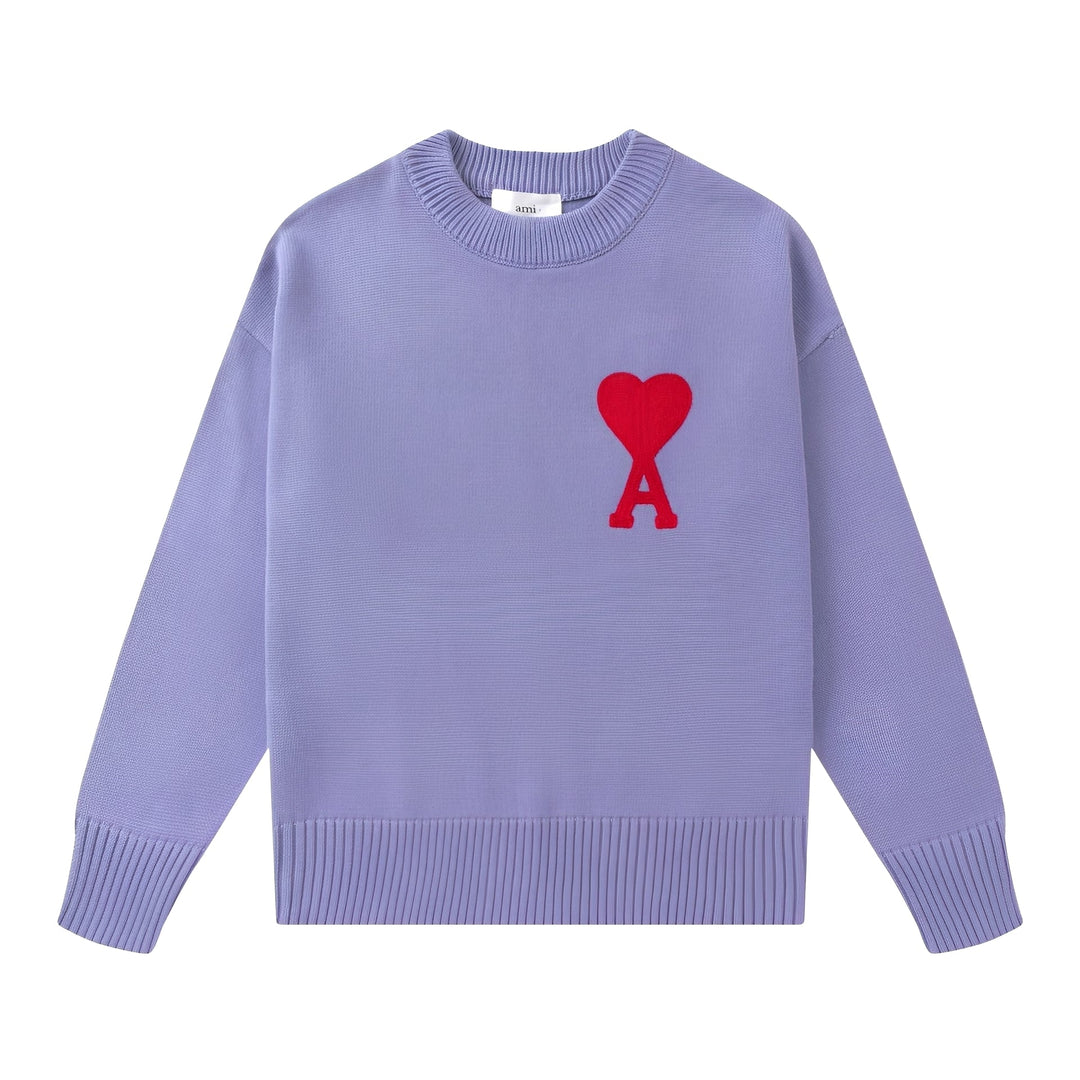 Sweter z Wzorem Serca dla Kobiet | Idealny na Codzienne Użytkowanie