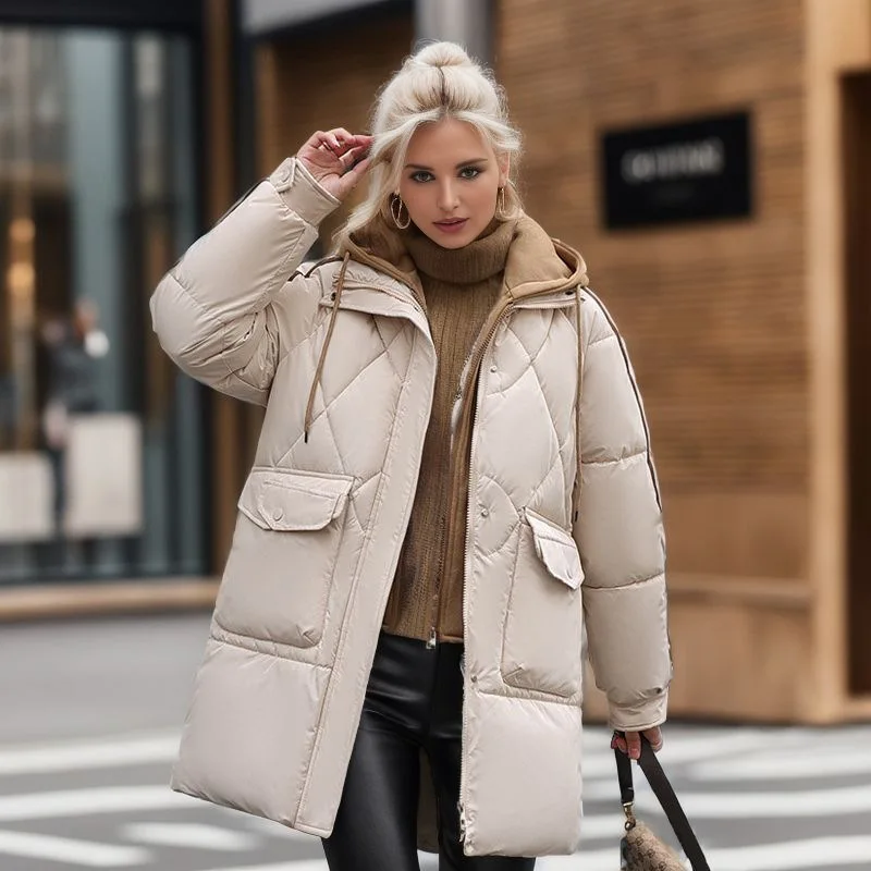 Gisela | Kurtka puchowa – Styl i ciepło
