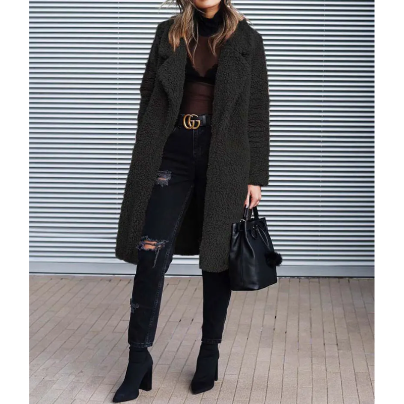 Lira - Stylowa Kurtka Teddy dla Kobiet