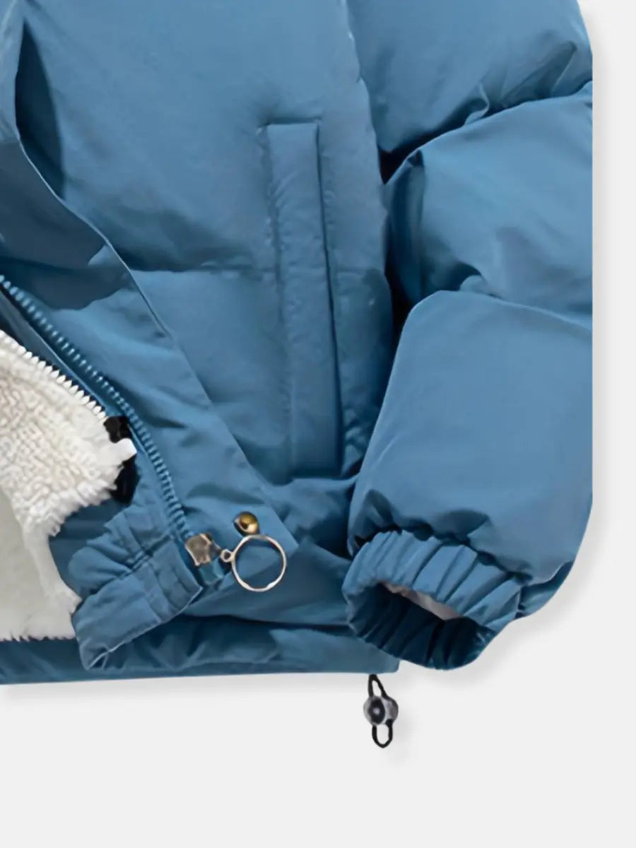 Chloé | Ciepła kurtka zimowa z zamkiem błyskawicznym – Komfort i styl na zimne dni