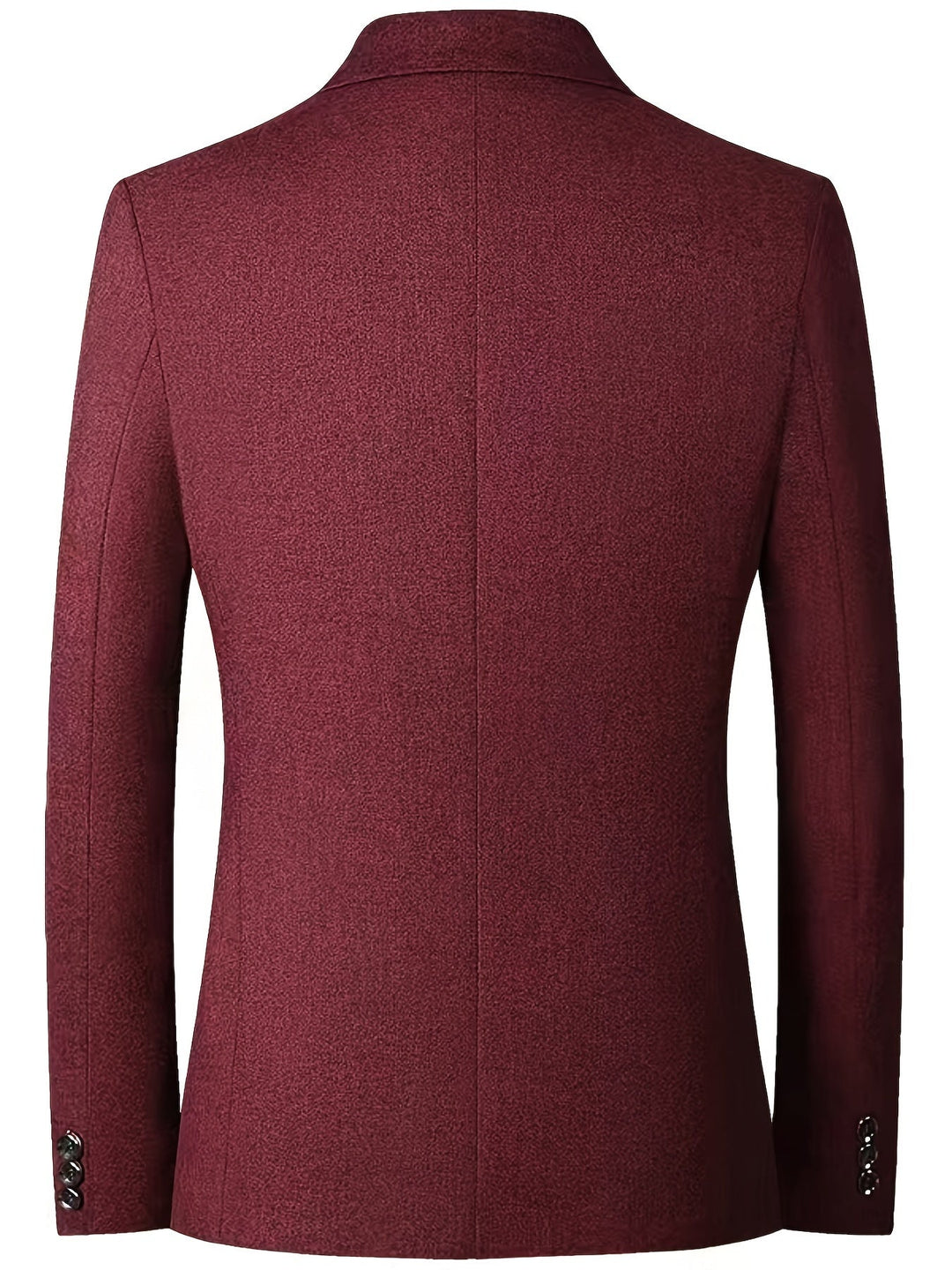 Marynarka Slim-Fit z Zapięciem na Dwa Guziki dla Mężczyzn | Idealna na Okazje Zawodowe i Formalne