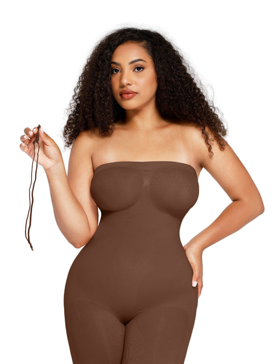 Bodysuit Modelujący Bez Ramiączek
