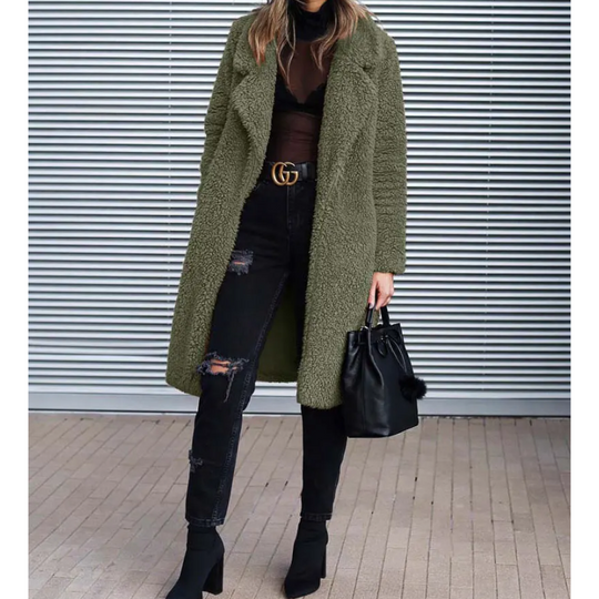 Lira - Stylowa Kurtka Teddy dla Kobiet