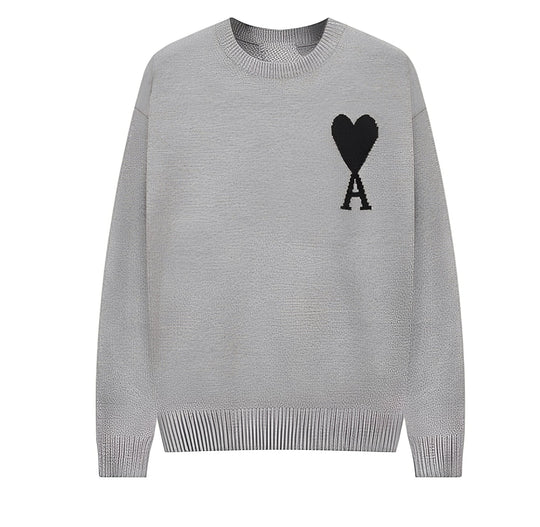 Sweter z Wzorem Serca dla Kobiet | Idealny na Codzienne Użytkowanie