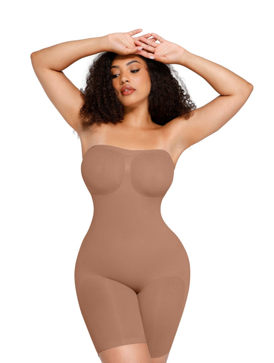 Bodysuit Modelujący Bez Ramiączek