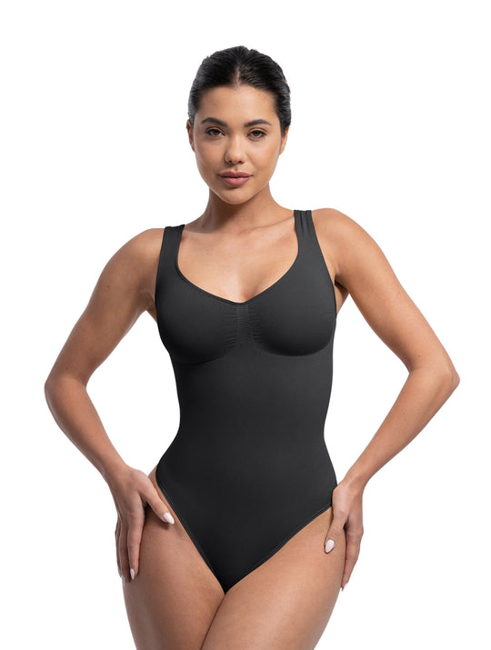 Bezszwowy String Bodysuit