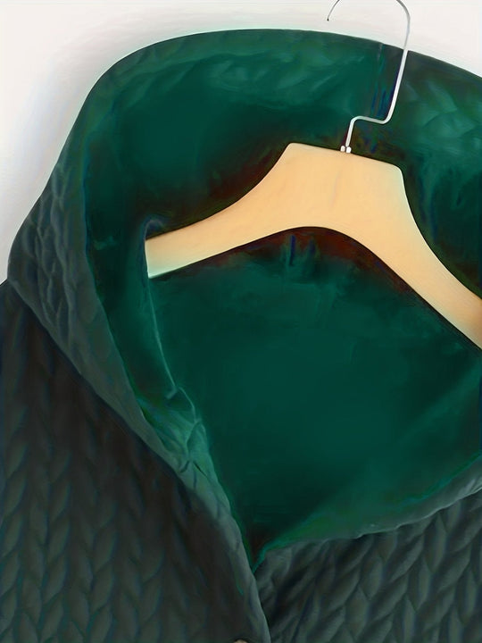 Długi Zimowy Płaszcz z Kapturem dla Kobiet | Idealny na Zimową Porę