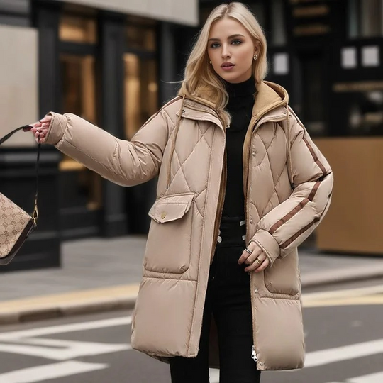 Gisela | Kurtka puchowa – Styl i ciepło
