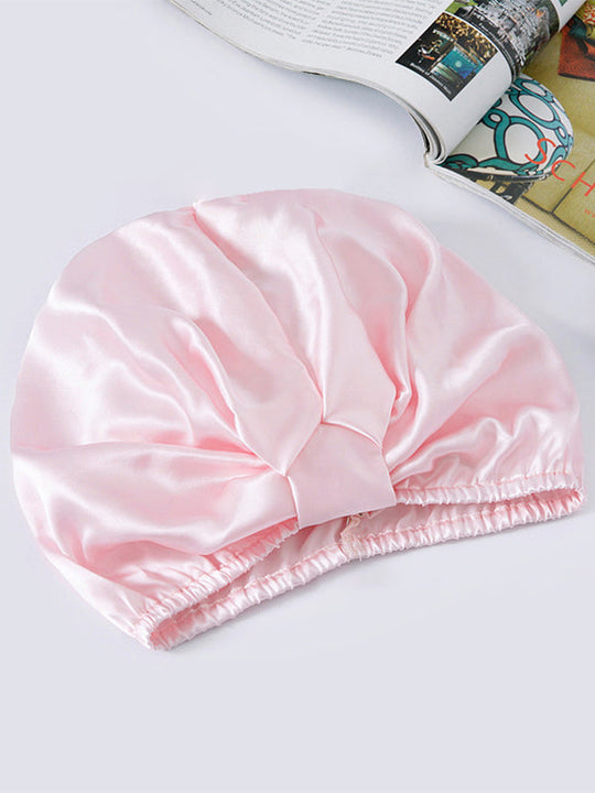 Adira - Komfortowy Stretch Satynowy Turban na Noc dla Kobiet