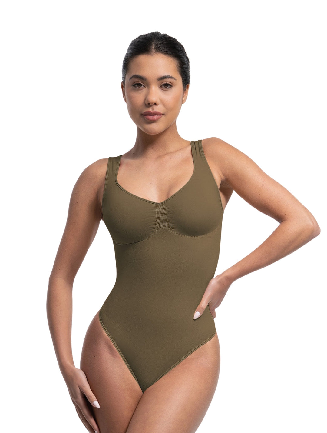 Bezszwowy String Bodysuit