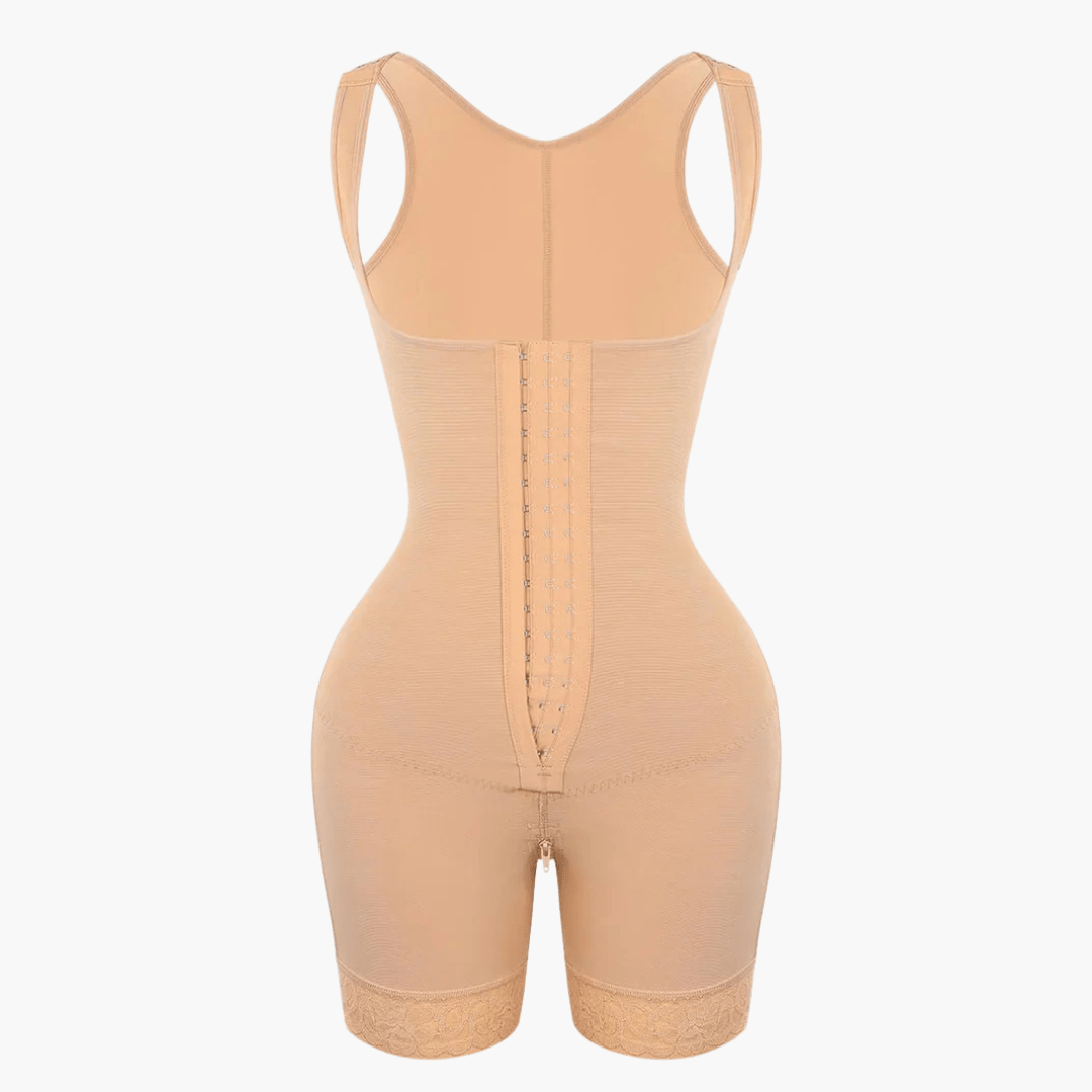 Ulva - Damski Body z Efektem Wcięcia w Talii