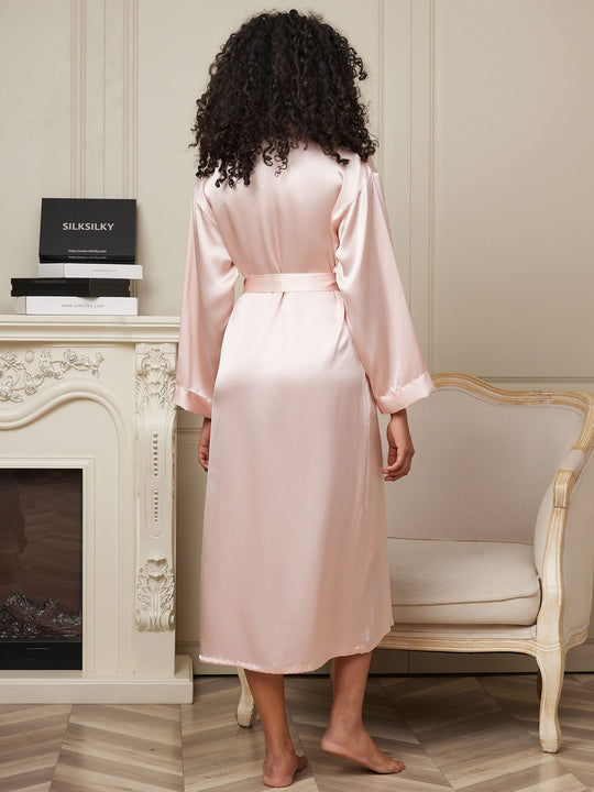 Ariella - Elegancki Drapowany Szlafrok dla Dam