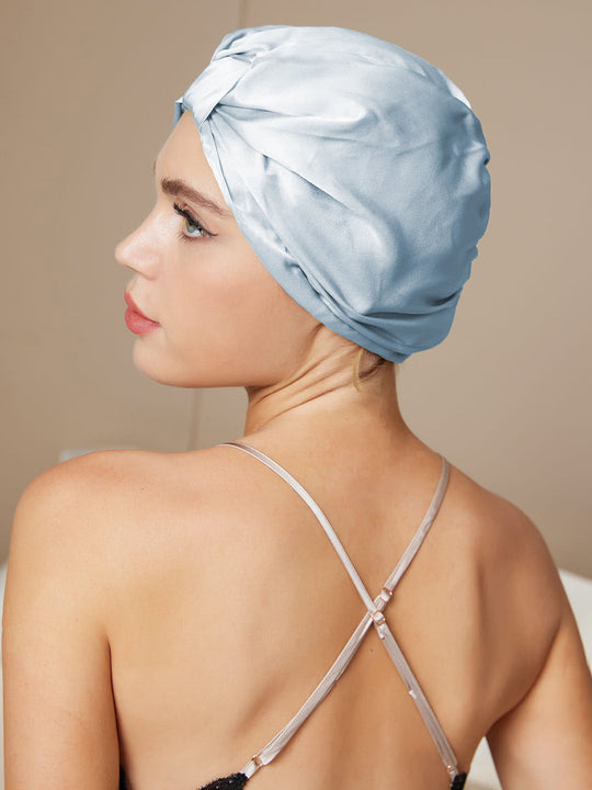 Adira - Komfortowy Stretch Satynowy Turban na Noc dla Kobiet