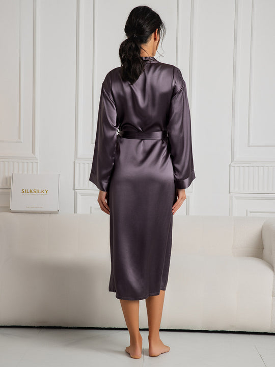 Ariella - Elegancki Drapowany Szlafrok dla Dam