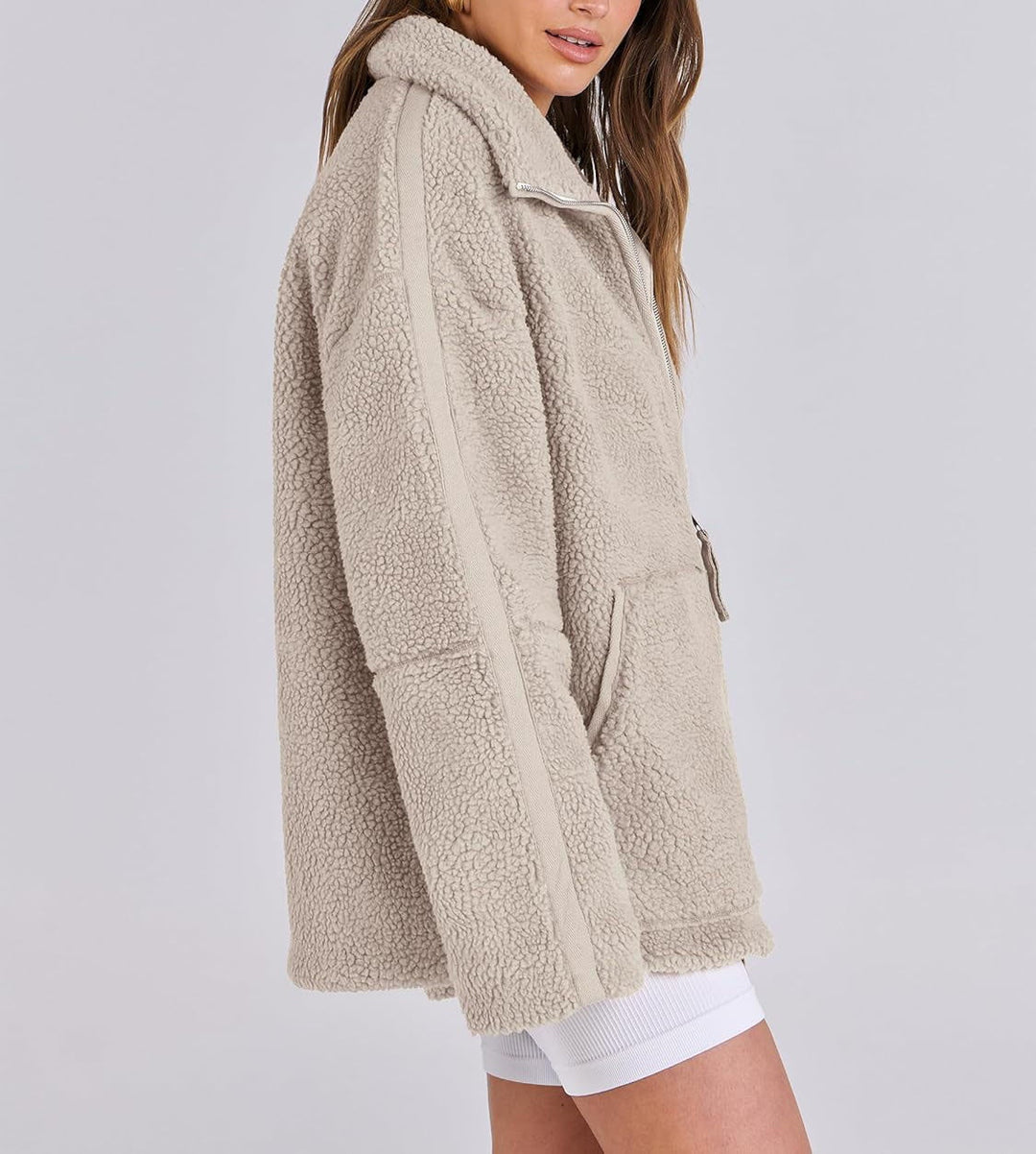 Luksusowa Kurtka Fleece