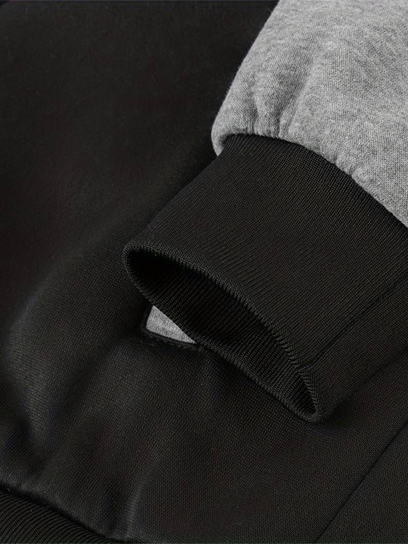 Kurtka College z Kontrastowymi Rękawami i Zapięciem na Guziki dla Mężczyzn | Idealna na Casualowe Stylizacje