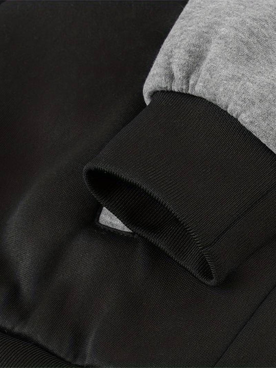 Kurtka College z Kontrastowymi Rękawami i Zapięciem na Guziki dla Mężczyzn | Idealna na Casualowe Stylizacje