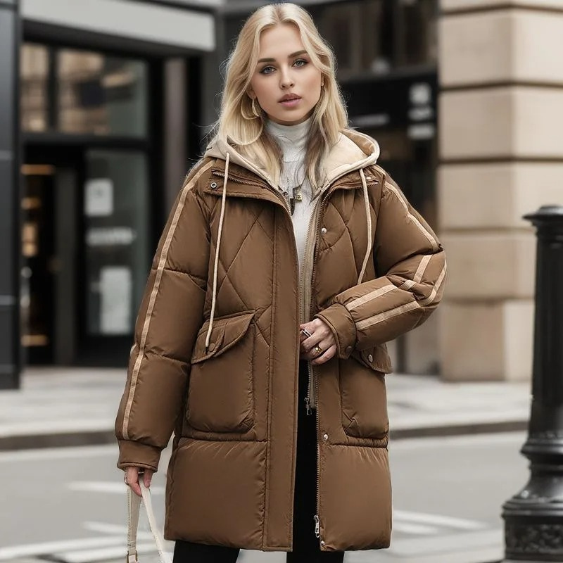 Gisela | Kurtka puchowa – Styl i ciepło