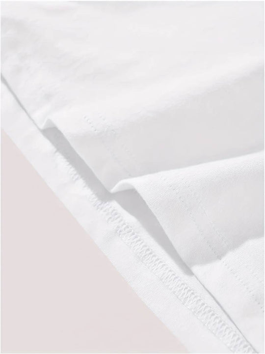 T-shirt o Luźnym Kroju z Wzorem Kolorowych Serc dla Kobiet | Idealny na Co Dzień