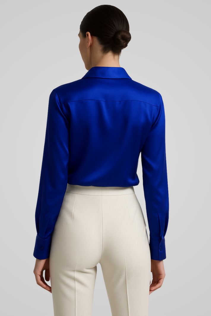 Amy | Elegancka Satynowa Bluzka
