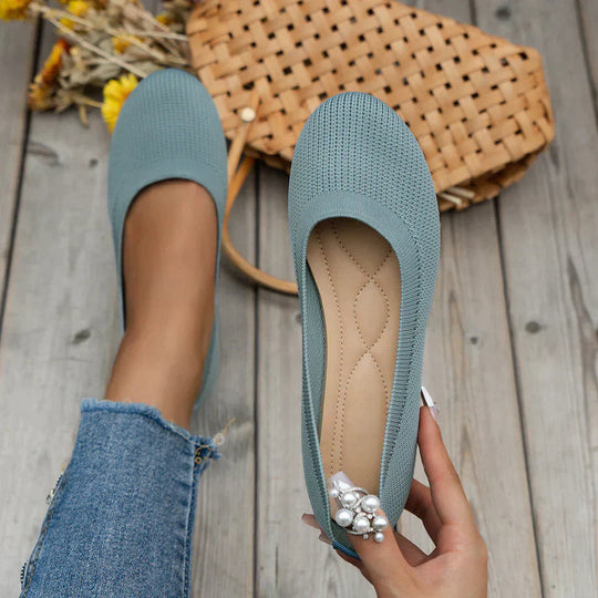Majvor | Oddychające Płaskie Baletki - Lekkie Slip-On Casual Flats dla Kobiet