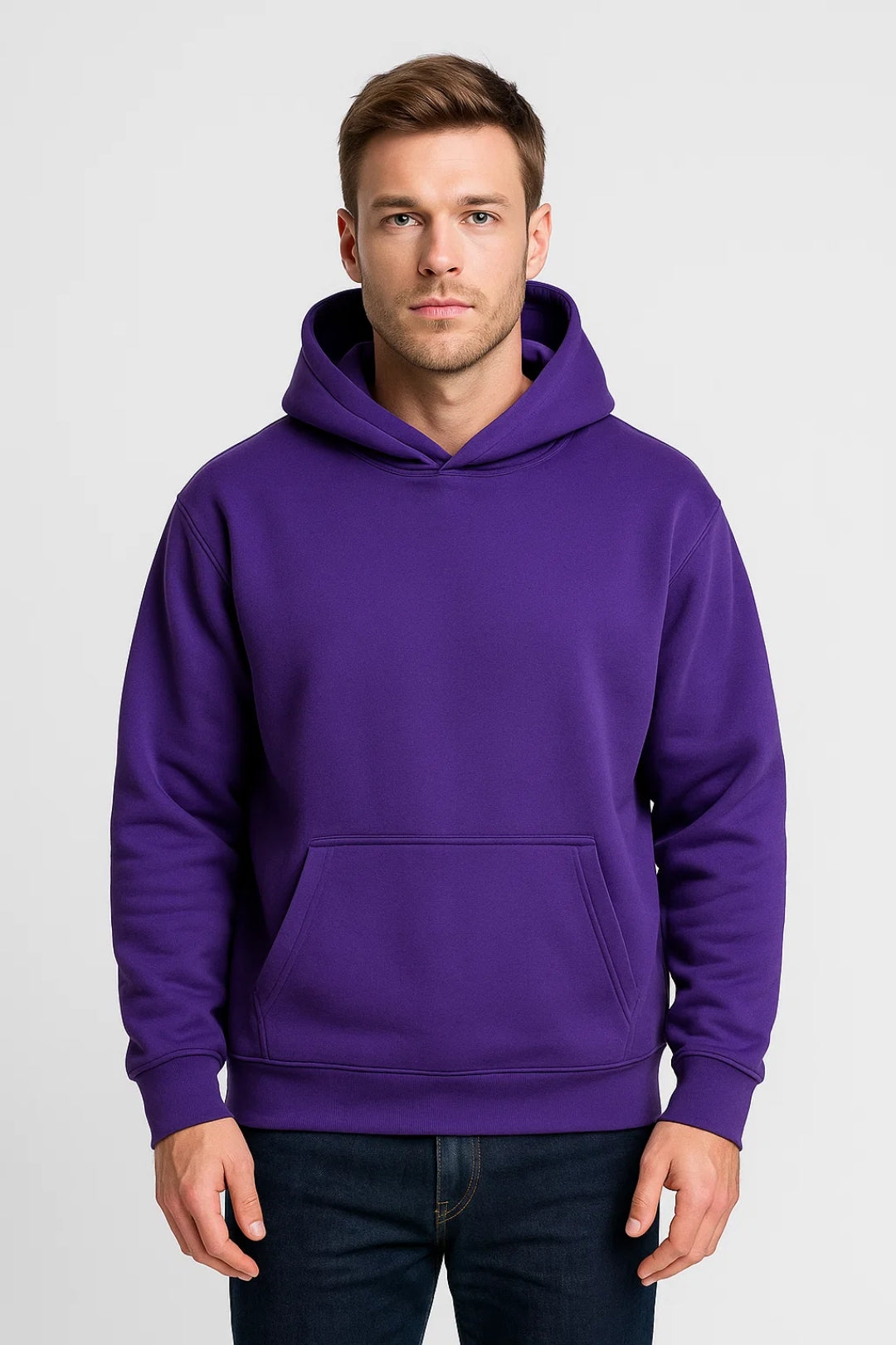 Hoodie Męski | Basic | Z Kapturem | Całoroczny | Wygodny krój