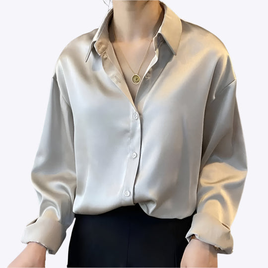 Indira - Ponadczasowa Elegancka Koszula Damska