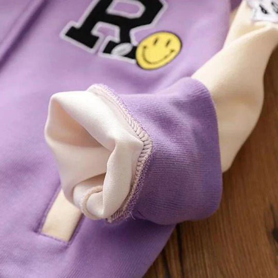 Dziewczynka | Kurtka College Vivian | Styl Sportowy i Modny | Komfort i Uniwersalny Look