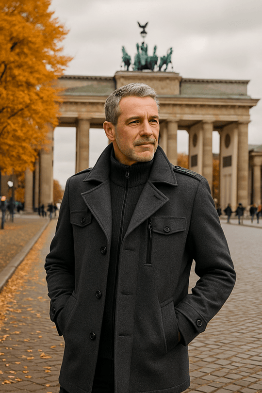 Gerwin | Najcieplejszy i najbardziej elegancki płaszcz męski