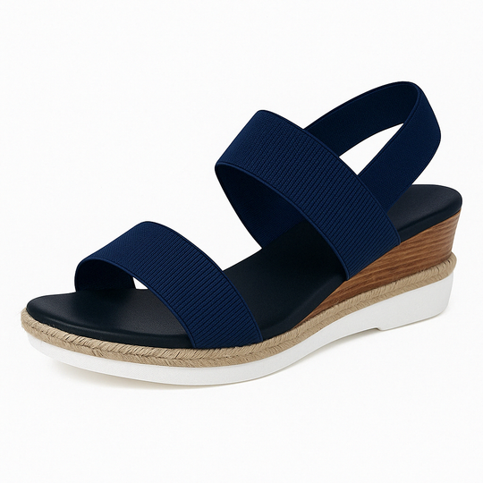 Anjeza | Sandały ortopedyczne z elastycznym paskiem - Casual Slip-Ons na lato