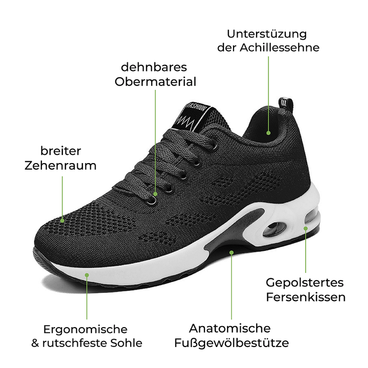 RunAlign | Ortopedyczne buty biegowe dla kobiet - Wyściełana wkładka
