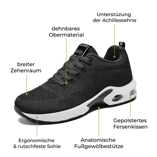 RunAlign | Ortopedyczne buty biegowe dla kobiet - Wyściełana wkładka