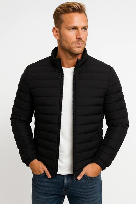 Kurtka Męska | Pikowana | Lekka | Jesień | Komfortowy krój