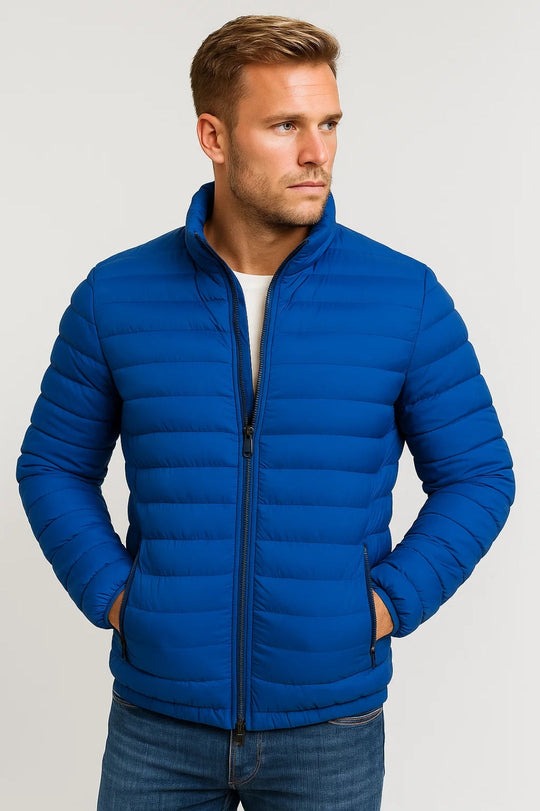 Kurtka Męska | Pikowana | Lekka | Jesień | Komfortowy krój