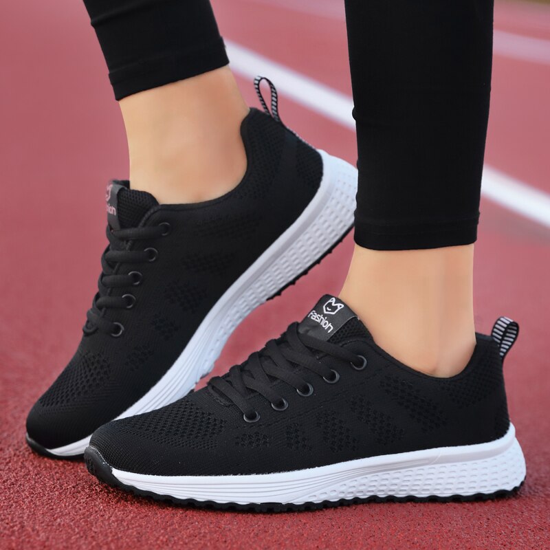 Buty sportowe ortopedyczne z siateczką damskie