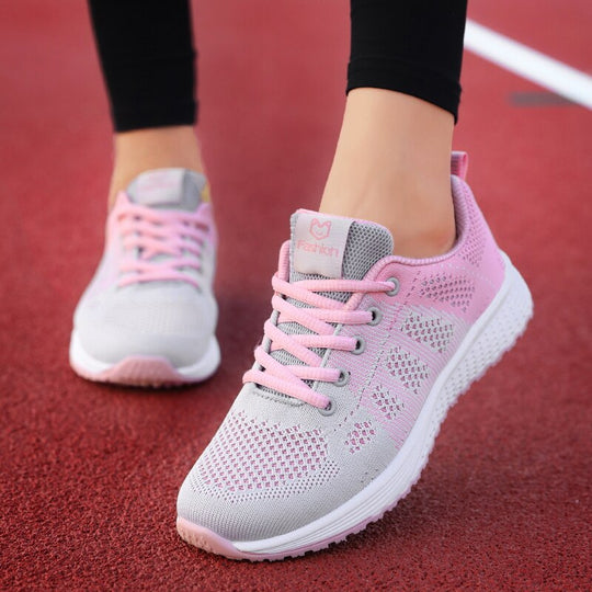 Buty sportowe ortopedyczne z siateczką damskie