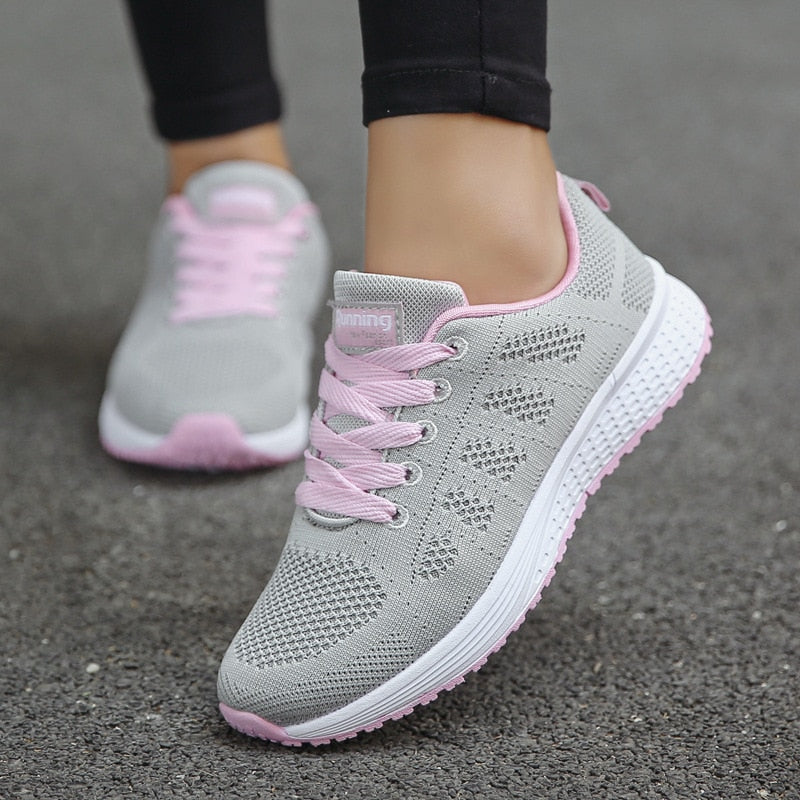 Buty sportowe z siateczką lekkie damskie